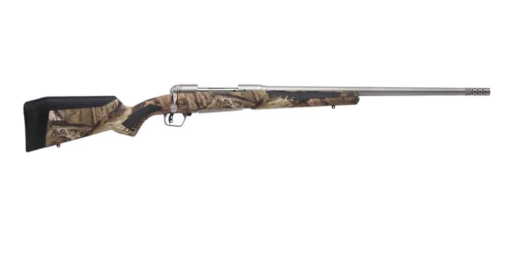 Savage 110 Bear Hunter Rifle with Mossy Oak Break-Up Country Synthetic Stock