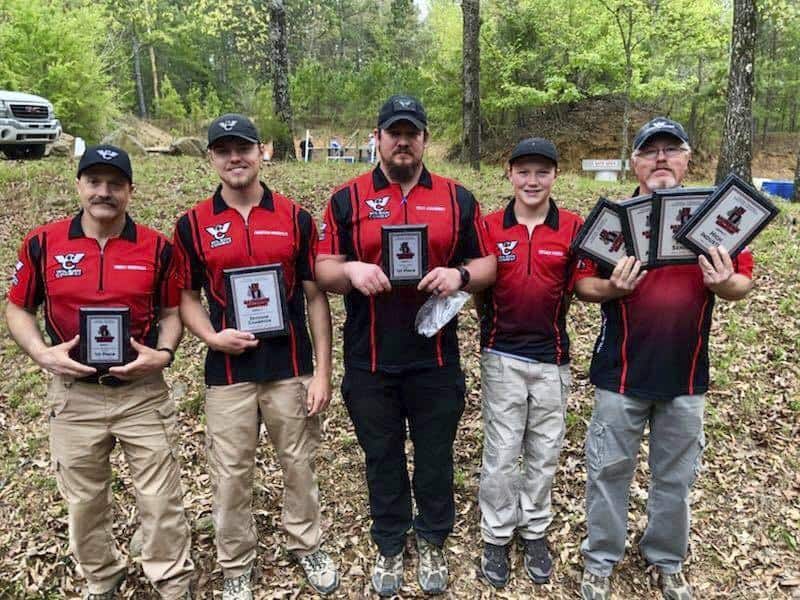 Wilson Combat Shooting Team at Razorback Shootout