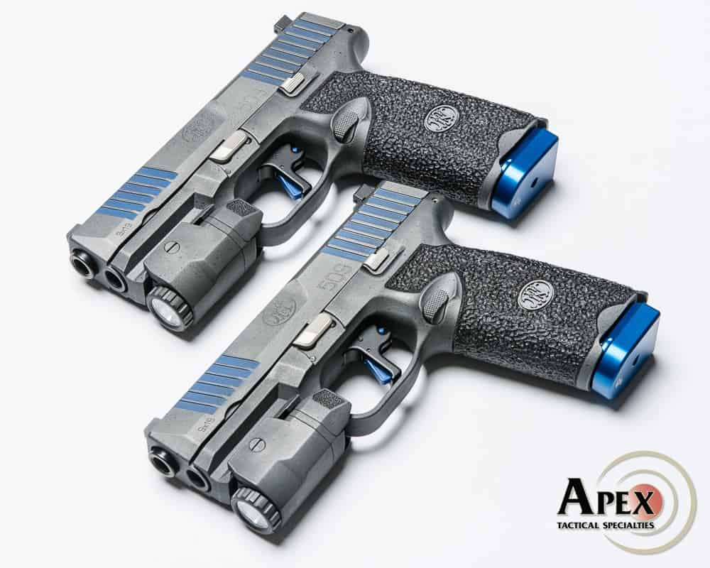 Apex and FN Collaborate on Thin Blue Line FN 509 Pistols