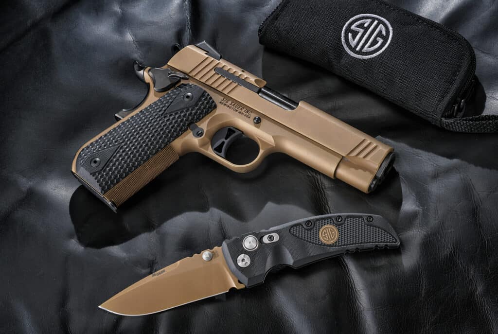 Sig Emperor Scorpion with Sig Knife