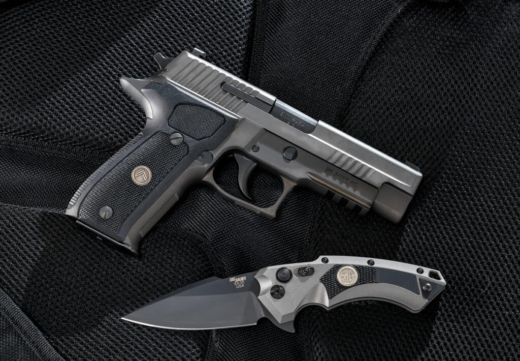 Sig Legion with Sig Knife