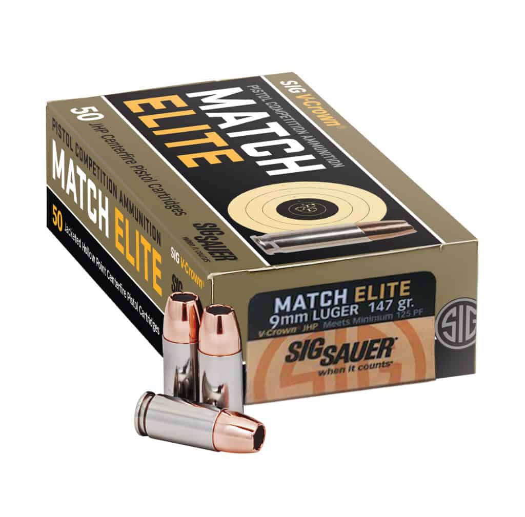 Sig Sauer Match Elite Ammunition