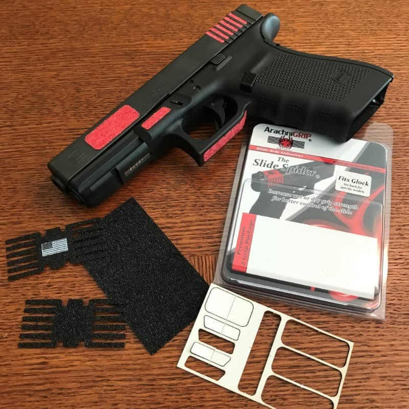 ArachniGRIP Gunfighter Series Adhesive Grip Sets