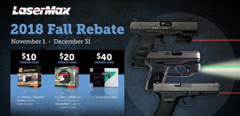 LaserMax Products Fall Rebate