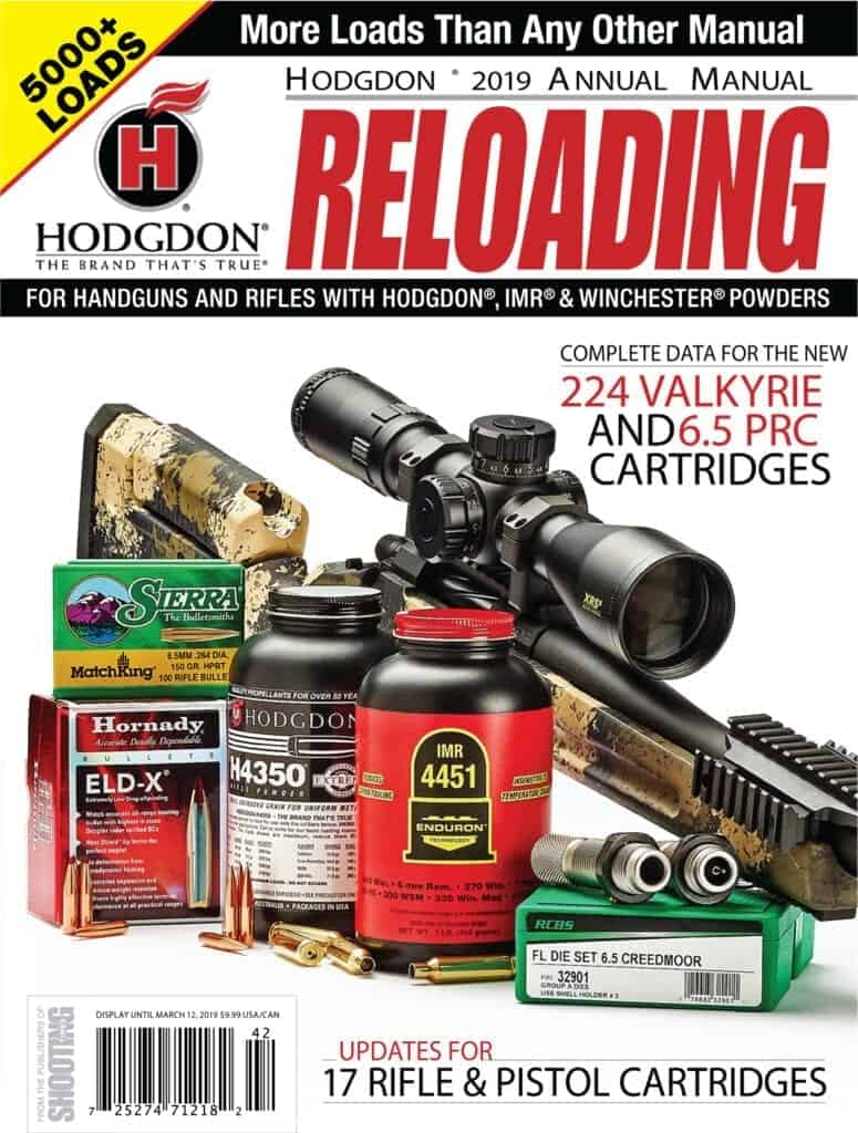 2019 Hodgdon Annual Manual