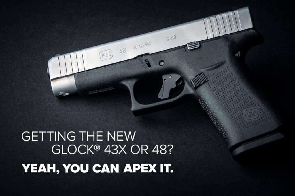 Apex Glock 43X and Glock 48 Triggers