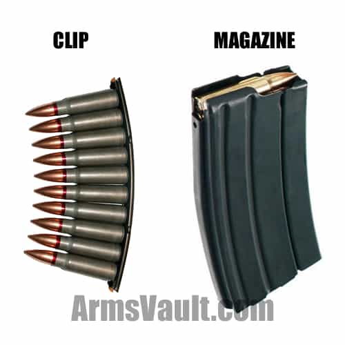 Clip vs Magazine