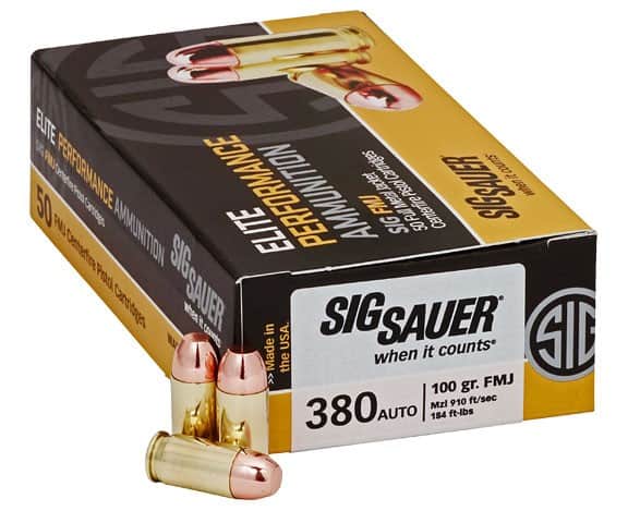 Sig 380 ACP Ammo