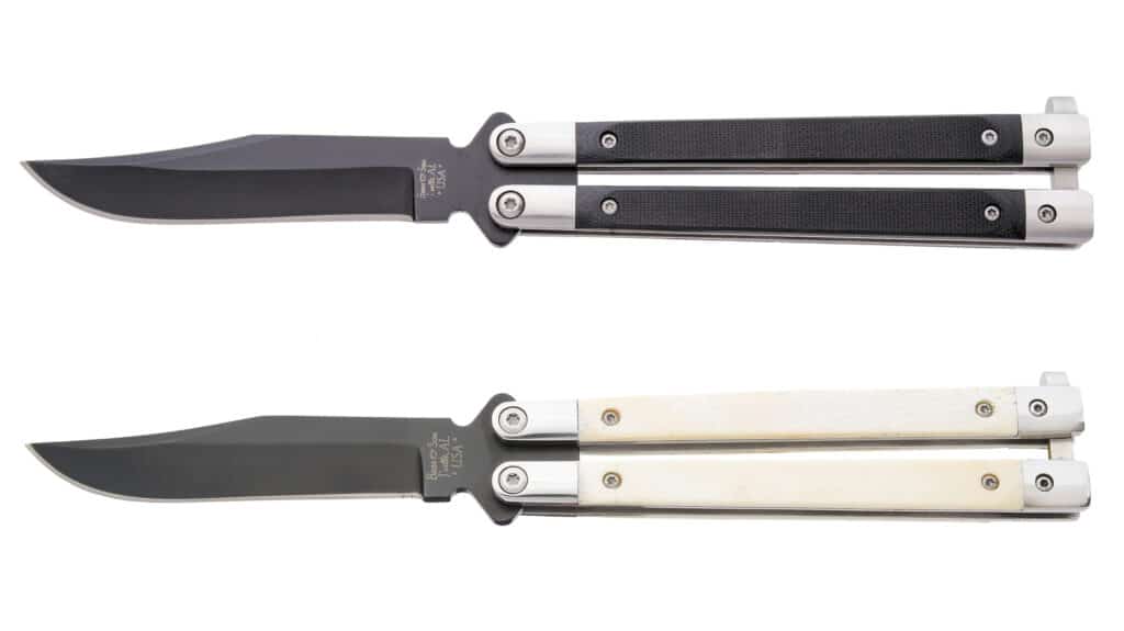 Bear and Son Cutlery WSB17 Butterfly Knives