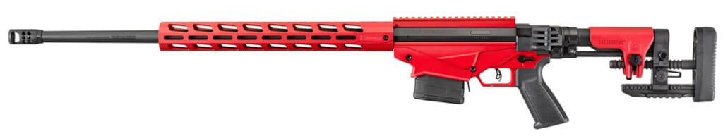 Ruger Precision Rifle with Red Cerakote Finish