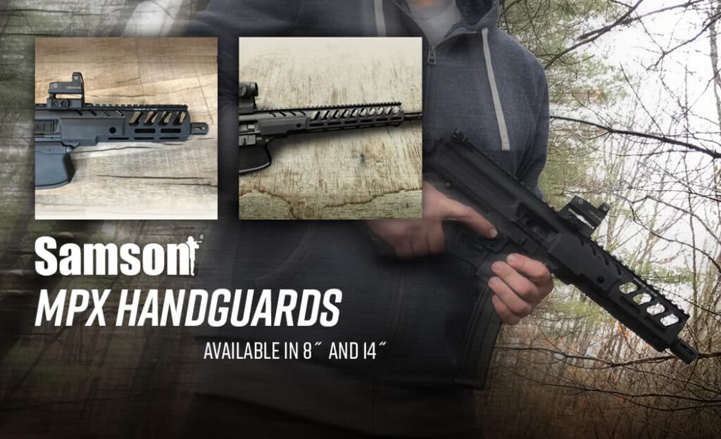 Samson M-LOK Handguards for SIG SAUER MPX Pistols & Carbines