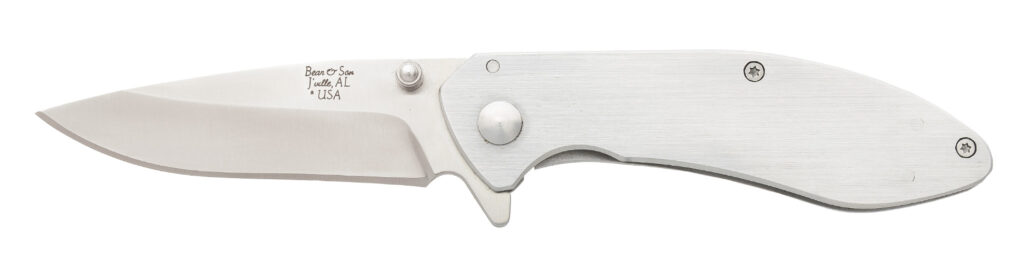 Bear and Son Stainless Steel Pocket Knife