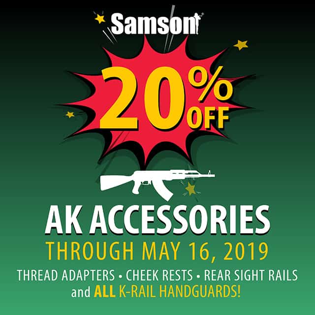 Samson K-Rail Discount