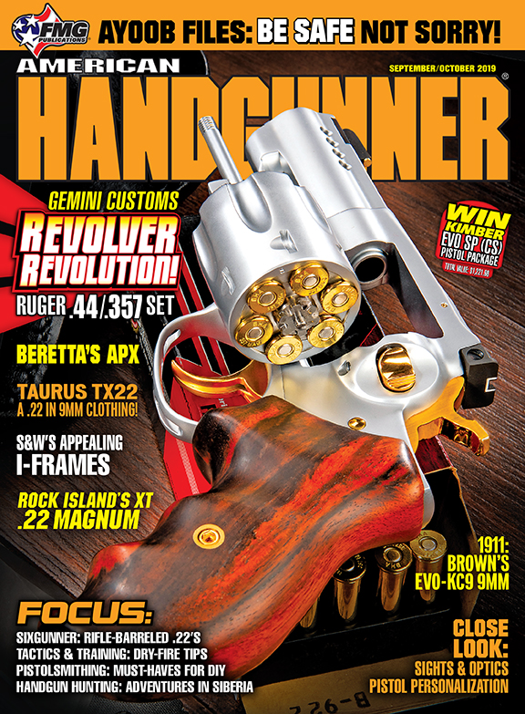 American Handgunner September and October