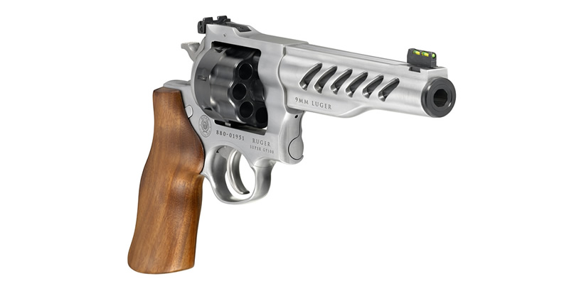 Ruger Custom Shop Super GP100 Competition Revolver 9mm