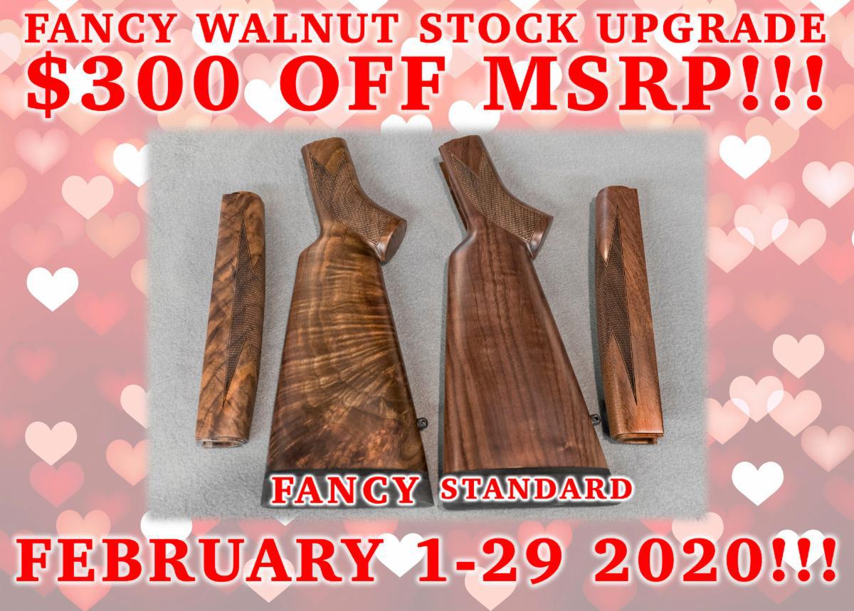 Fancy Walnut Stock