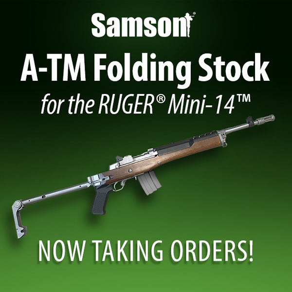 Samson A-TM Folding Stock for Ruger Mini-14