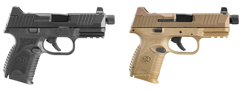 FN 509 Compact Tactical Pistols_FN509C_Black and FDE