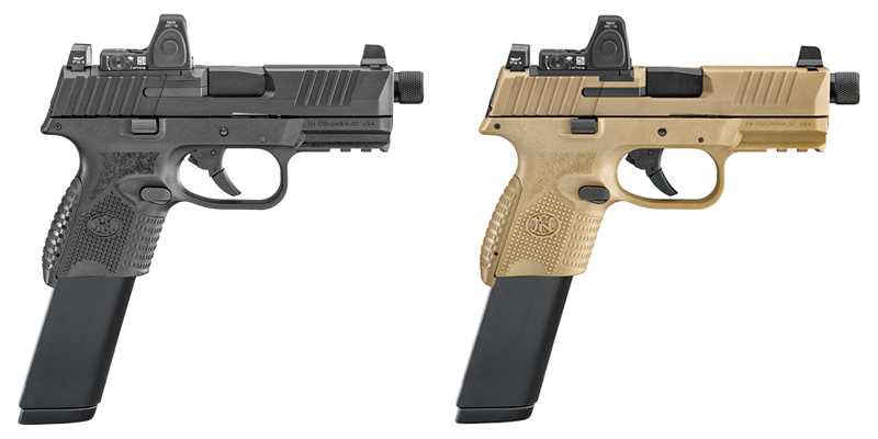 FN 509 Compact Tactical Pistols_FN509C_Black and FDE_24 Rnd