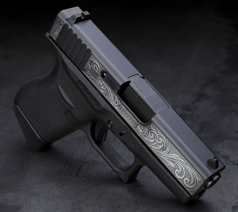 Davidsons Engraved Glock 43