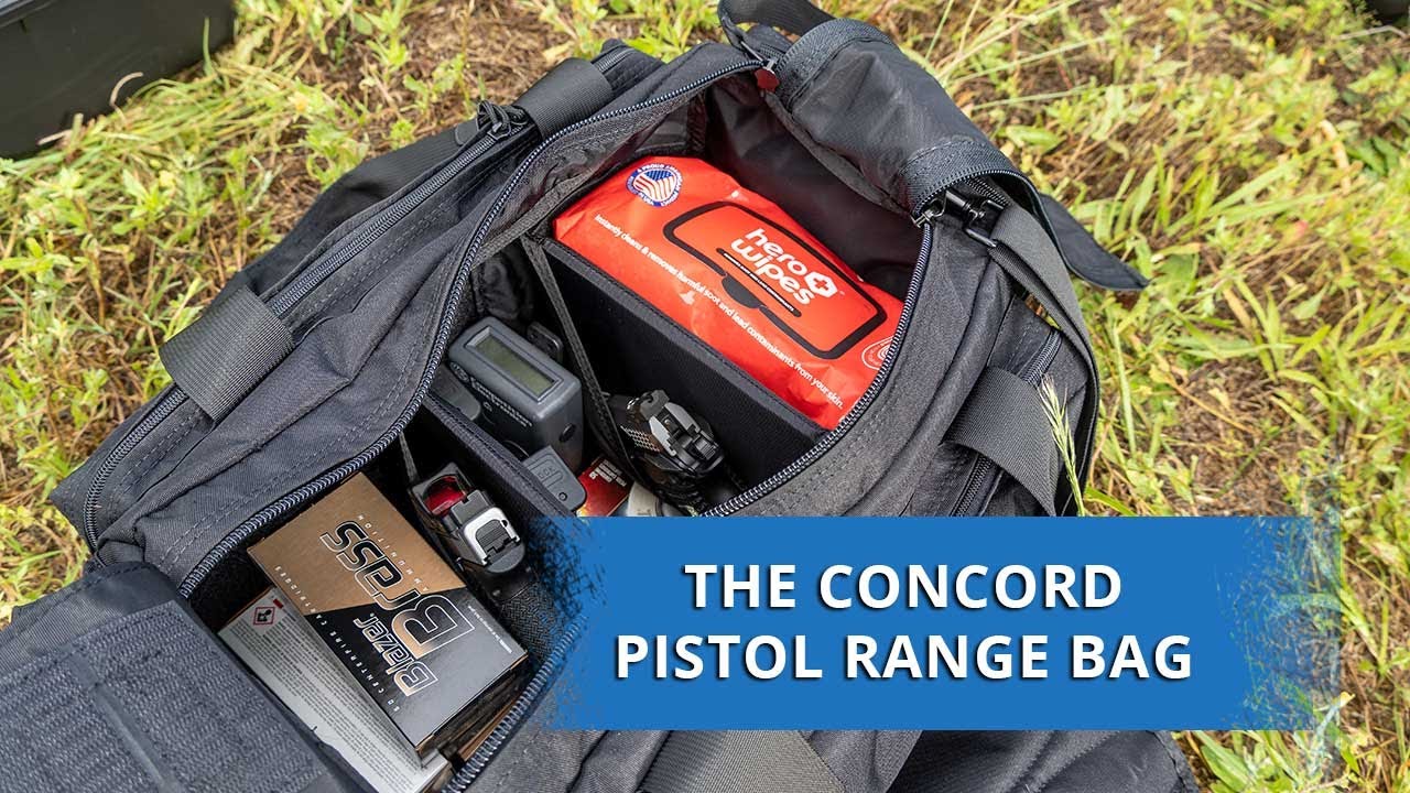 Lynx Defense Pistol Range Bag for Multiple Pistols