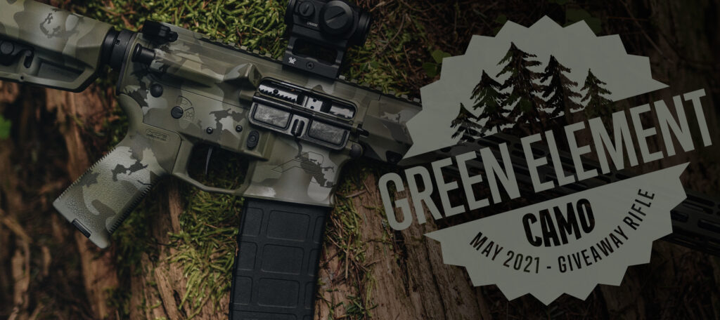 Green Element Camo M4E1 Rifle