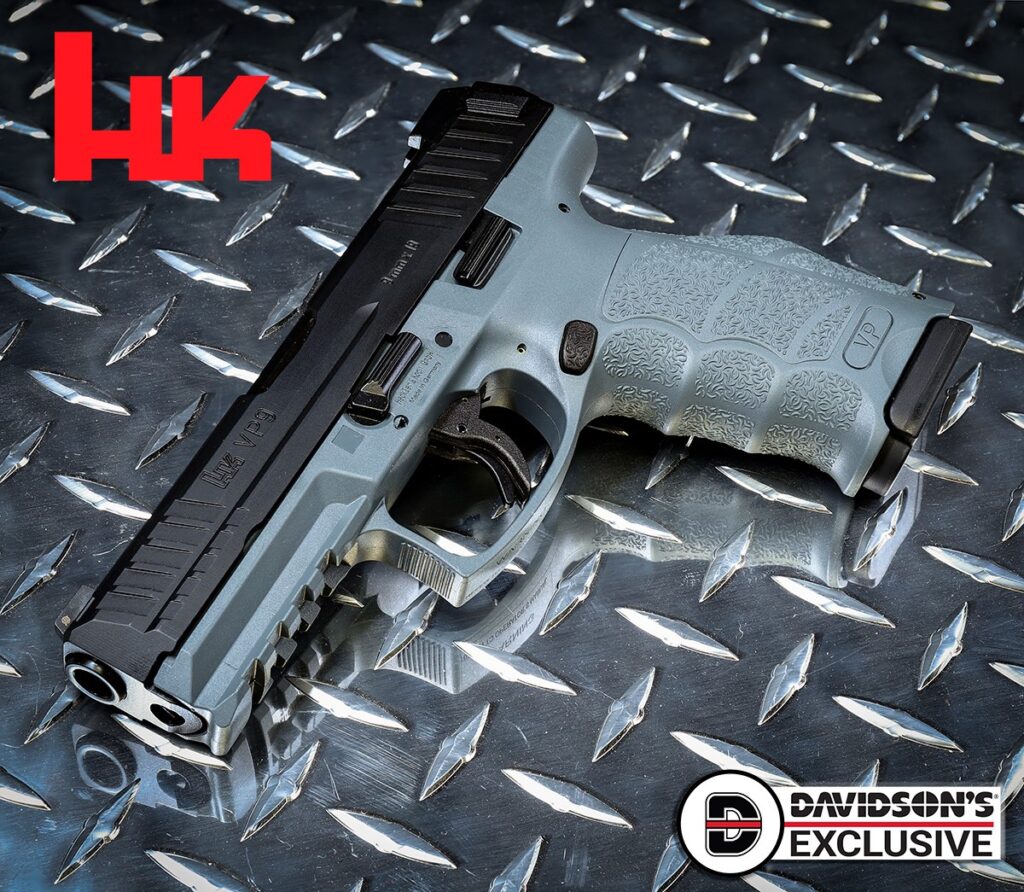 Davidson’s H&K VP9 Push-Button with Gray Polymer Frame