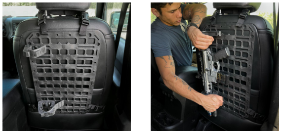 Grey Man Tactical Vehicle Rifle Rack