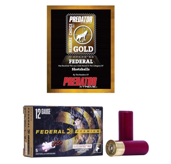 Federal 12ga Copper Plated Buckshot